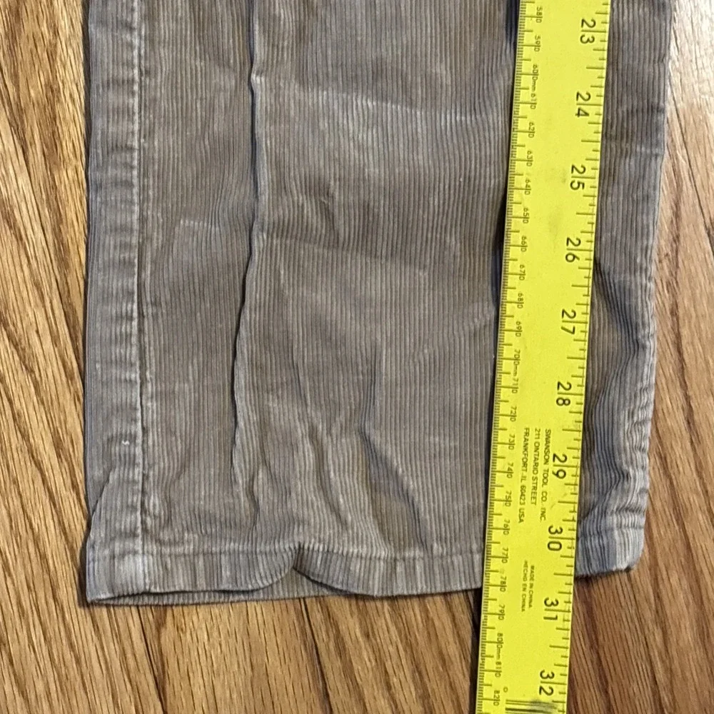 Vintage 70's Levi's Corduroy Pants Men's 34x32 White‎ Tab Light Brown Talon 42